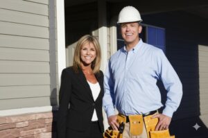vendor working with HOA management during operations