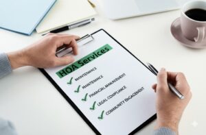 hoa management company check list for services