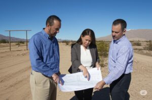 Pahrump HOA vendors collaborating on a project